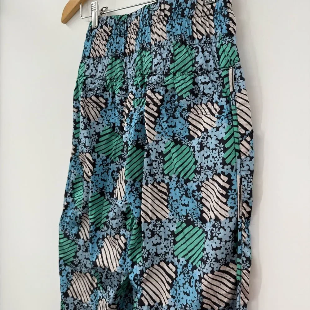 Free People Movement The Way Home Printed Jogger in Daisy Check Combo | XS